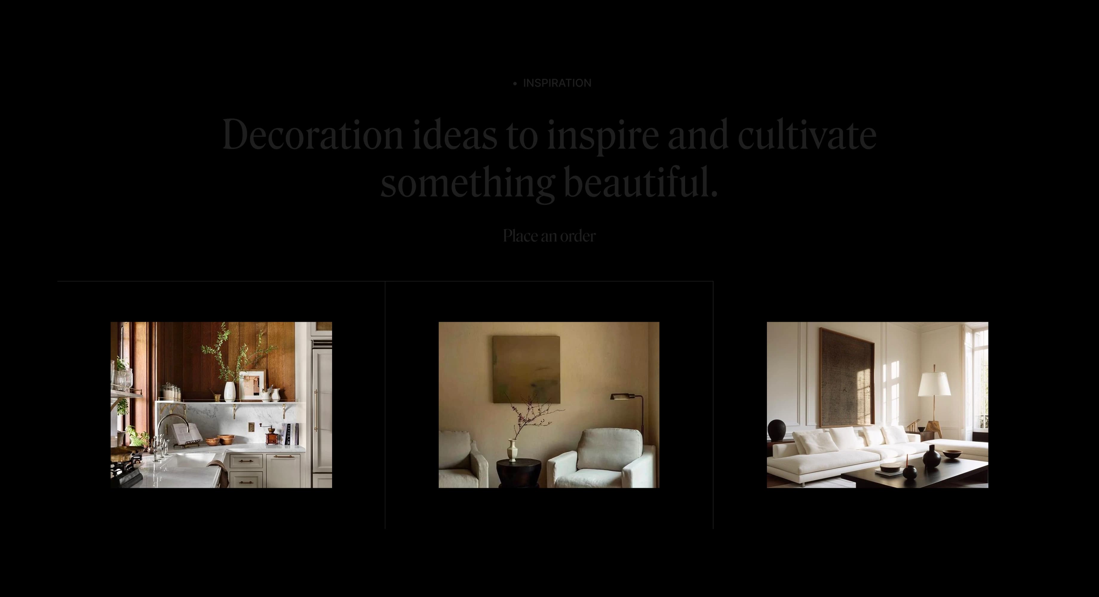Wall Decoration Website