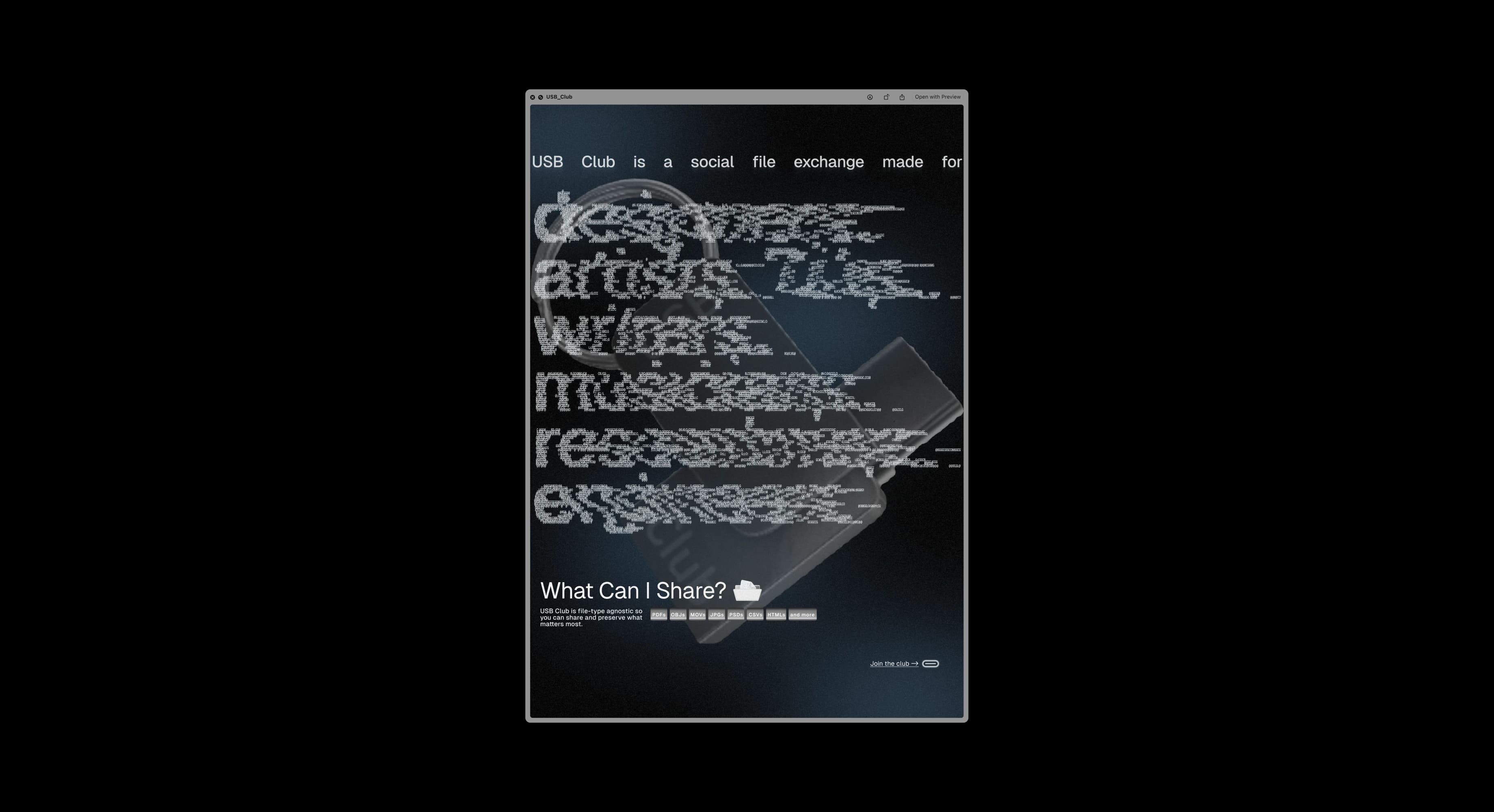Concept Poster